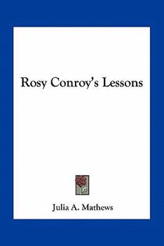 Paperback Rosy Conroy's Lessons Book