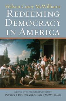 Hardcover Redeeming Democracy in America Book