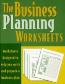 Paperback Business Planning Guide Worksheet Book