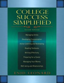 Paperback College Success Simplified Book