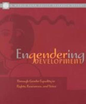 Paperback Engendering Development: Through Gender Equality in Rights, Resources, and Voice Book