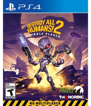 Game - Playstation 4 Destroy All Humans! 2 - Reprobed - Single Player Book