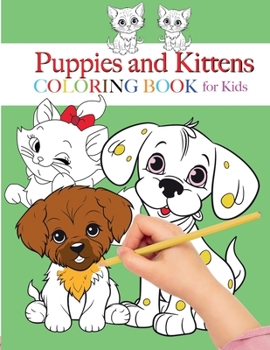 Paperback Puppies and Kittens Coloring Book