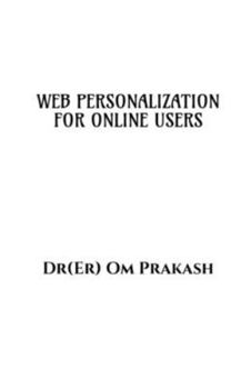 Paperback Web Personalization for Online Users Book