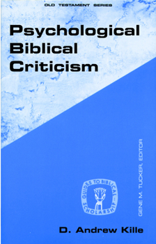 Paperback Psychological Biblical Criticism Book