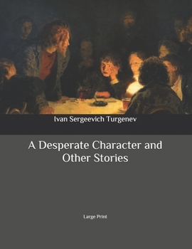 Paperback A Desperate Character and Other Stories: Large Print Book