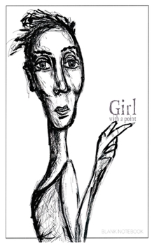 Hardcover Girl with a point: Blank Notebook Book