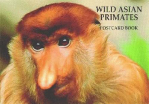 Card Book Wild Asian Primates Postcard Book [With 16 Color Postcards] Book