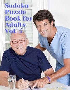 Paperback Sudoku Puzzle Book for Adults Vol.5 Book