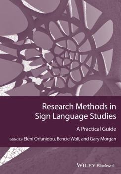 Paperback Research Methods in Sign Language Studies Book