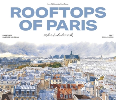 Hardcover Rooftops of Paris Sketchbook Book