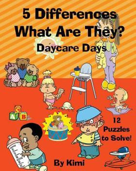 Paperback 5 Differences - What Are They? Daycare Days Book