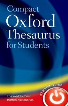 Paperback Compact Oxford Thesaurus for University and College Students Book