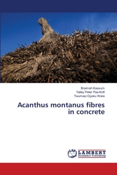 Paperback Acanthus montanus fibres in concrete Book