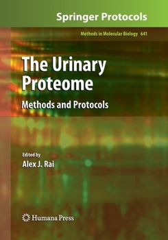 Paperback The Urinary Proteome: Methods and Protocols Book