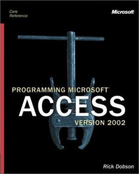 Paperback Programming Microsoft Access Version 2002 (Core Reference) [With CDROM] Book