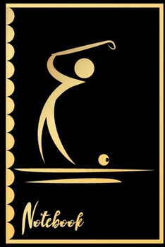 Notebook: Gulf Athlete or Coach Sports Notebook Wide Ruled Lined Journal 6x9 Inch ( Legal ruled ) Family Gift Idea Mom Dad or Kids in Holidays