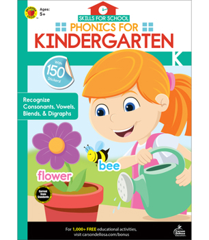 Paperback Skills for School Phonics for Kindergarten Book