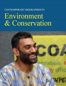 Hardcover Contemporary Biographies in Environment & Conservation: Print Purchase Includes Free Online Access Book
