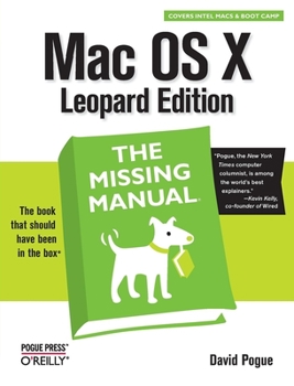 Paperback Mac OS X Leopard: The Missing Manual Book