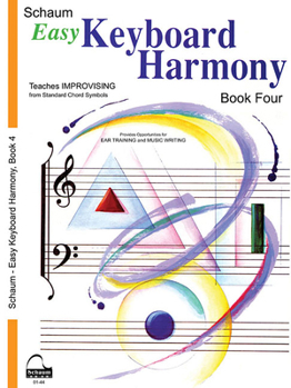 Paperback Easy Keyboard Harmony: Book 4 Intermediate Level Book