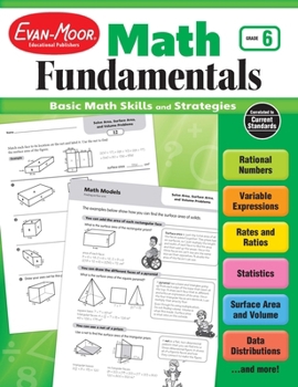 Paperback Math Fundamentals, Grade 6 Teacher Resource Book