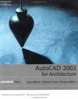 Paperback AutoCAD 2002 for Architecture Book