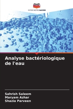 Paperback Analyse bactériologique de l'eau [French] Book