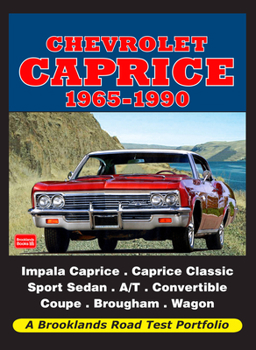 Paperback Chevrolet Caprice 1965-1990 Book