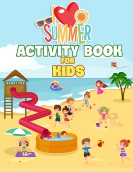 Paperback Summer Activity Book For Kids Book