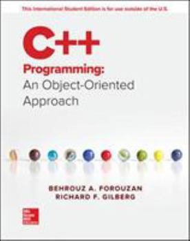Paperback C++ Programming: An Object-Oriented Approach Book
