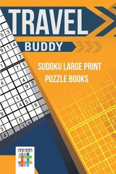 Paperback Travel Buddy Sudoku Large Print Puzzle Books Book