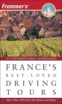 Paperback Frommer's France's Best-Loved Driving Tours Book