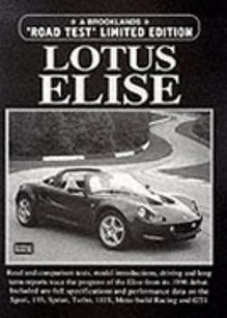 Paperback Lotus Elise 'Road Test' Limited Edition 1996-1999 Book