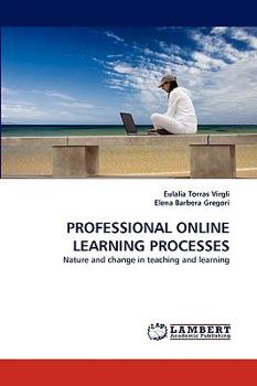 Paperback Professional Online Learning Processes Book