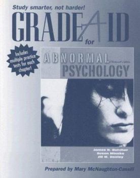 Paperback Abnormal Psychology, Grade Aid Book