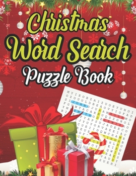 Paperback Christmas Word Search Puzzle Book: A Unique Large Print Christmas Word Search Book For Christmas Fun Word Search Game Book