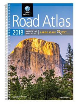 Paperback Rand McNally 2018 United States Road Atlas: Large Scale (Rand McNally Road Atlas) Book