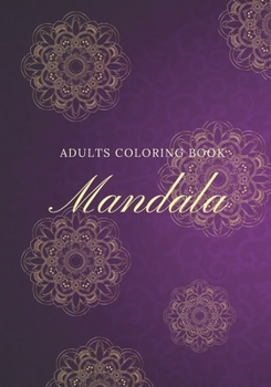 Paperback Mandala: Adults Coloring Book