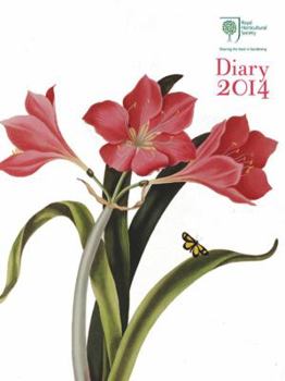 Paperback Royal Horticultural Society Desk Diary 2014: Sharing the Best in Gardening Book