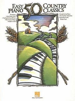 Paperback 50 Easy Piano Country Classics Book