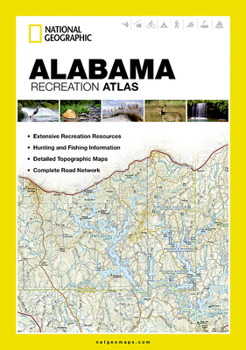 Paperback Alabama Recreation Atlas Book