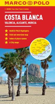 Map Costa Blanca Marco Polo Map Book