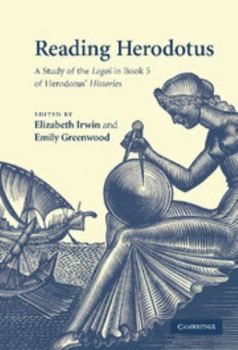 Hardcover Reading Herodotus Book