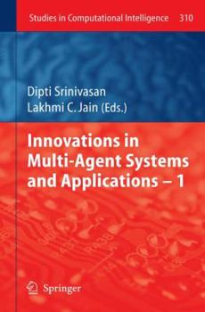 Hardcover Innovations in Multi-Agent Systems and Applications - 1 Book