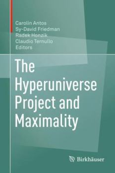 Hardcover The Hyperuniverse Project and Maximality Book