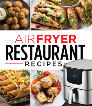 Hardcover Air Fryer Restaurant Recipes Book