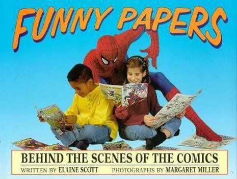 Hardcover Funny Papers: Behind the Scenes of the Comics Book