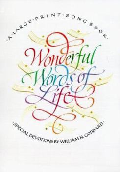 Spiral-bound Wonderful Words of Life [Large Print] Book