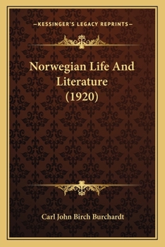 Paperback Norwegian Life And Literature (1920) Book